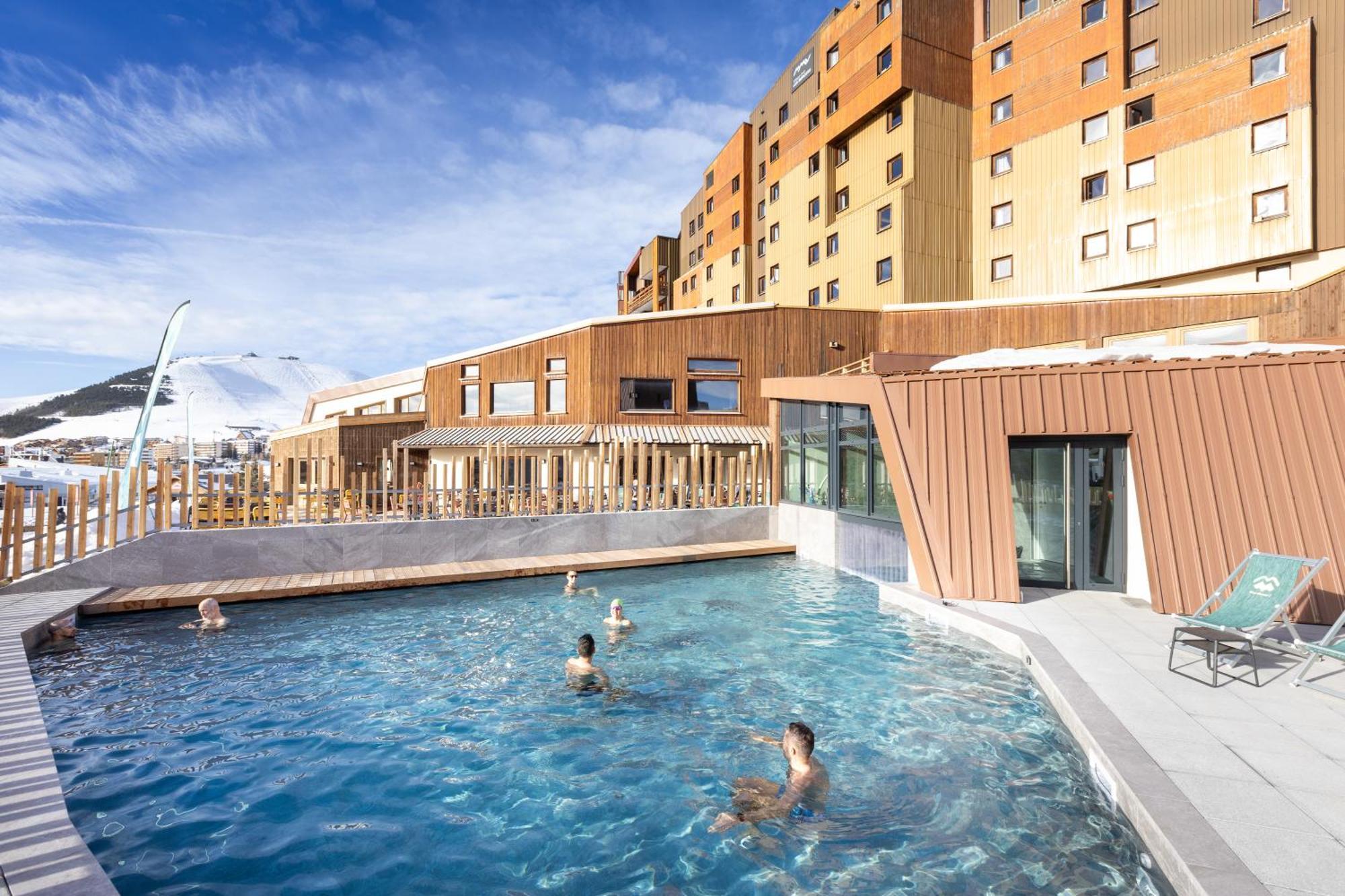 Hotel Club Mmv Les Bergers **** Alpe d'Huez Kültér fotó